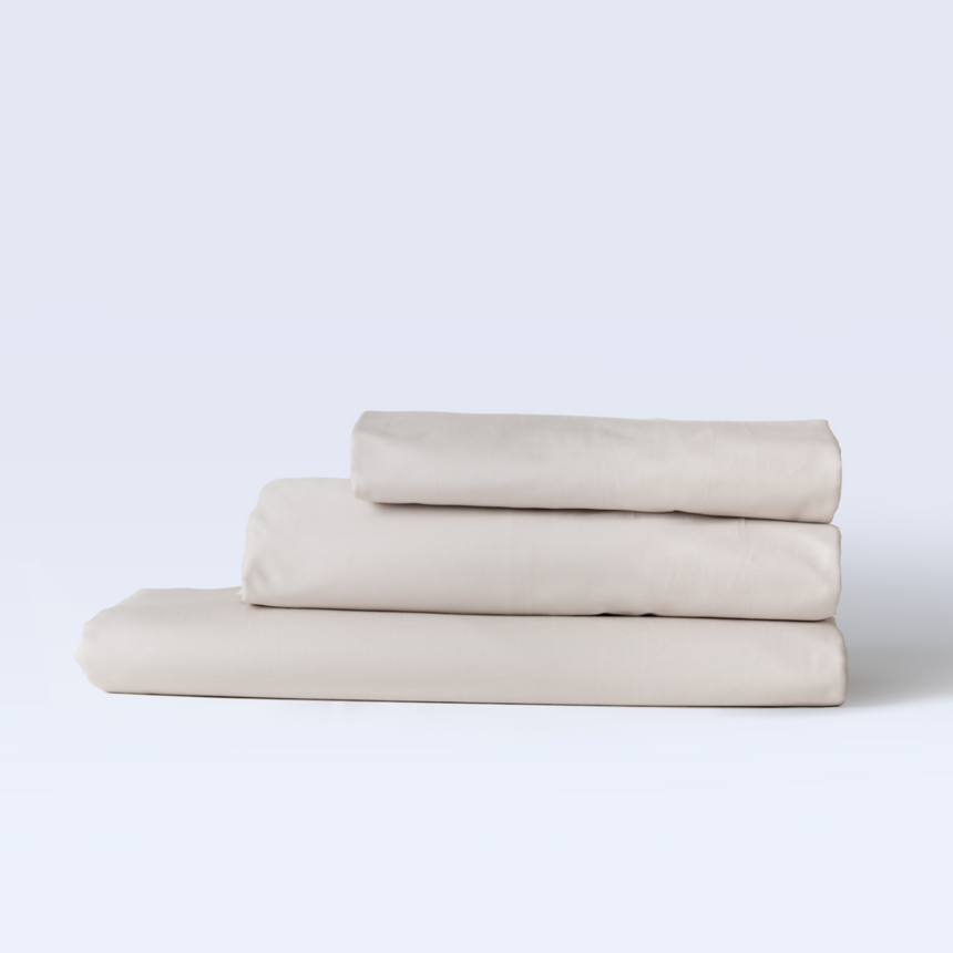 Top sheet percale 300 TC - Sand